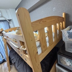 2段ベッドの画像