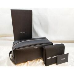 【YSL】コスメティックポーチ クラッチバッグ セカンドバッグ☆...
