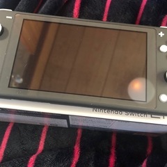NintendoSwitchLiteグレー箱付きの画像