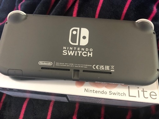 NintendoSwitchLiteグレー箱付き