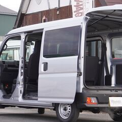 R.3(2021)年 ダイハツ ハイゼットカーゴ デラックス スマートアシスト・新車保証継承可 シルバー☆車検付き・整備渡☆の画像