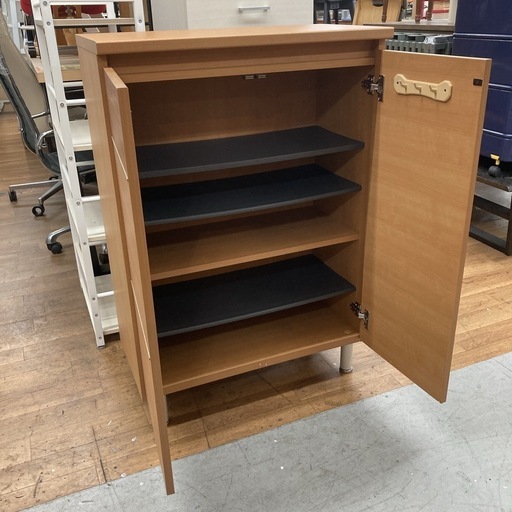 S168 ⭐ 創愛ファ二チャ シューズボックス シューズラック 下駄箱 幅72.5cm USED 美品 (買取市場 柴田店)  名古屋の収納家具《玄関収納》の中古あげます・譲ります｜ジモティーで不用品の処分