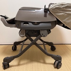 【値下げ中】Combiコンビ ホワイトレーベル ネムリラ AUTO SWING BEDi おやすみドーム EG（ヘーゼルベージュ）の画像