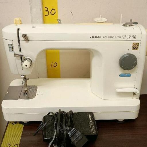 0125-188 juki spur90ミシンカバー付き　※動作未確認