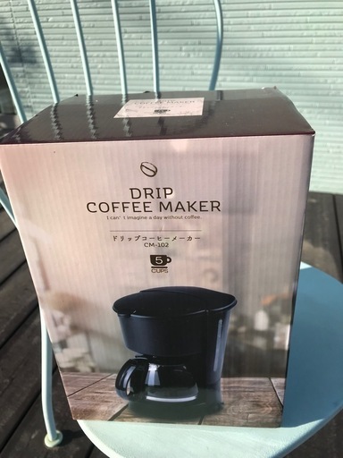 未使用品　コーヒーメーカー