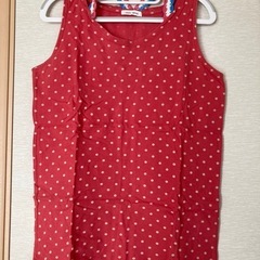 ドットのタンクトップ