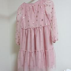 女の子　子ども用ドレス　長袖の画像