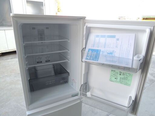 三菱 ノンフロン冷凍冷蔵庫 MR-P15EG-B1 146L 2ドア 2020年製