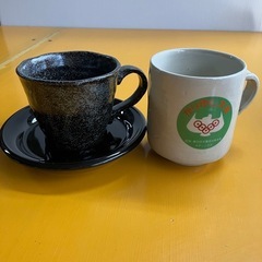 ☆陶器コップ４個セット☆の画像