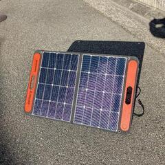 【取引中】JACKERY 60w 折りたたみソーラーパネル So...