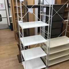 ★ジモティ割あり★ 無印良品 スチールユニットシェルフ ホワイト...