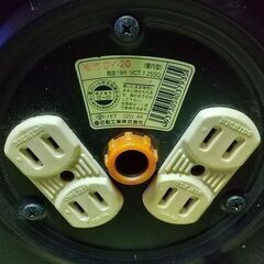 Nichido 日動工業 電工ドラム コードリール 20m DY-20の画像