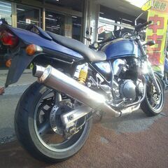 NO.5287　イナズマ４００　油冷４サイクル４気筒４００ｃｃ　メタリックネイビーの画像