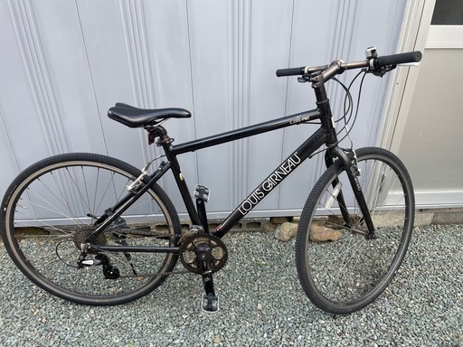 ルイガノ LGS-CHASSE 700C アルミ シマノ24速 470mm 黒