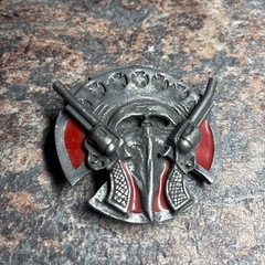 INDEPENDENT アイアンクロス　ヴィンテージ　メタル　ベルト　バックル の画像