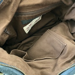 ビュレ baure 2way バッグ トートボストン くすみブルーの画像