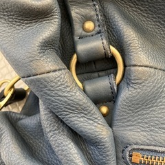 ビュレ baure 2way バッグ トートボストン くすみブルーの画像