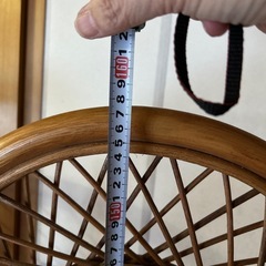 籐家具・パーティション＊４連＊間仕切り・仕切り・ついたて★の画像