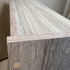 引き出し収納付き ハンガーラックの画像