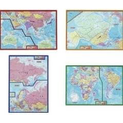 アポロ社✨ピクチュアパズル✨世界地図✨109ピースの画像