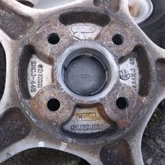 スズキアルトワークス純正１４インチアルミの画像