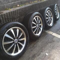 18インチタイヤ、アルミホイールセットの画像
