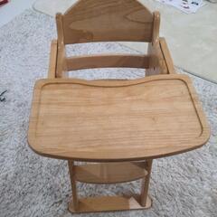KATOJI　ベビーチェアー　テーブル付き椅子