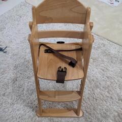 KATOJI　ベビーチェアー　テーブル付き椅子の画像