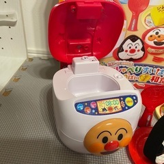 アンパンマン　おしゃべりすいはんきと元気100ばい和食セットの画像