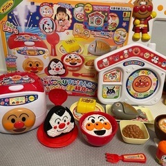 アンパンマン　おしゃべりすいはんきと元気100ばい和食セットの画像