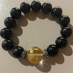 パワーストーン 黒オニキス 約13mm