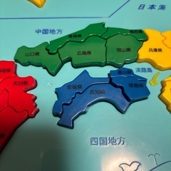 くもんの日本地図パズルの画像