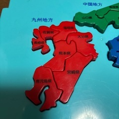 くもんの日本地図パズルの画像