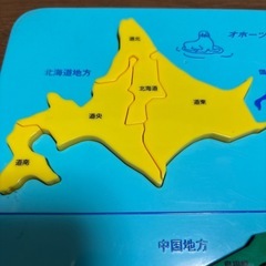 くもんの日本地図パズルの画像