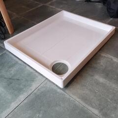美品！　洗濯機用　防水パン　洗濯機設置台　