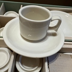 カップ&ソーサー　コーヒー　ティーカップの画像