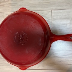 ほぼ新品⭐︎ル・クルーゼ フライパン 鍋蓋置き付@ル・クルーゼ