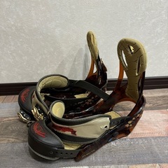 Burton バートン カスタム　スノーボードビンディング ブラウン M BURTON CUSTOM Brew M クリアブラウン バートン ビンディング