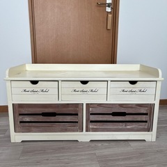 【2月中まで】収納棚　テレビ棚　アンティーク家具