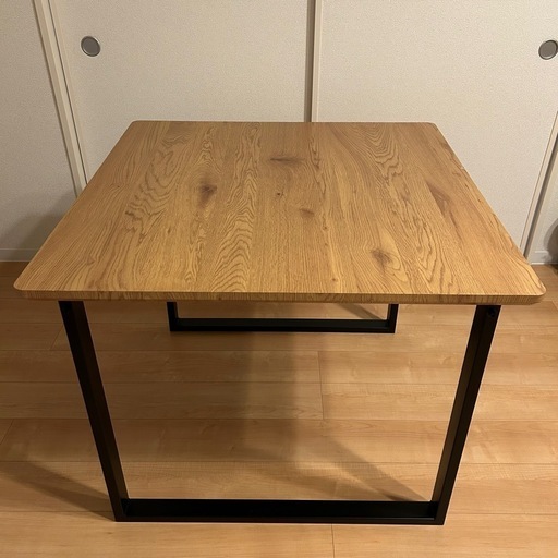 2人掛けダイニングテーブル90×90×72
