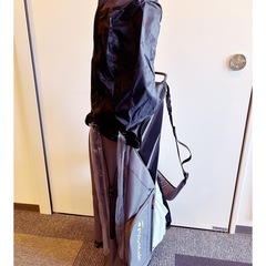 ［新品］TaylorMade キャディバッグ グレー/ホワイト/レッドの画像