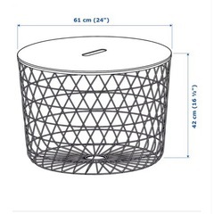 IKEA クヴィストブロー　リビングテーブル　の画像