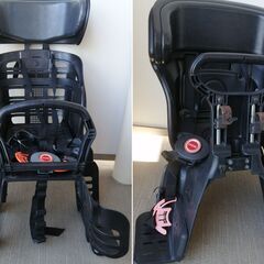自転車用チャイルドシート（ヘッドレスト付、前用・後ろ用 2点セッ...