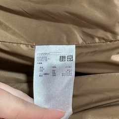 ユニクロ　UNIQLO　シームレスダウン　ショートコートの画像