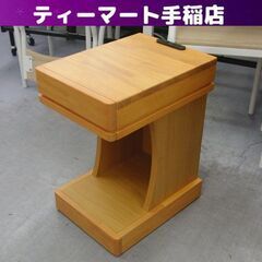 センターテーブル 幅114×奥行40×高さ38cm 天然木 回転式 テレビ台 14302（商品番号：20-14302）の通販 |  オフィス家具通販サイトのLOOKIT(ルキット)