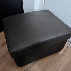 ソファー　スツールセット　ダークブラウン　スイートデコレーション　ニトリの画像