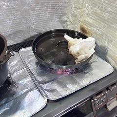 焚き火🔥キャンプ🏕️ダッチオーブン料理