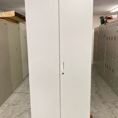 中古　美品　両開き書庫　開き戸　スチール書庫　書庫　観音開き　収...