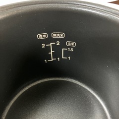 ☆値下げ☆O2501-494 maxzen 炊飯器 RC-MX201 2020年製 2.0合炊き 動作確認済み キズ汚れ有り の画像
