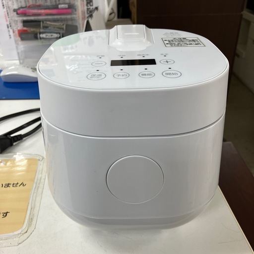 O2501-494 maxzen 炊飯器 RC-MX201 2020年製 2.0合炊き 動作確認済み キズ汚れ有り